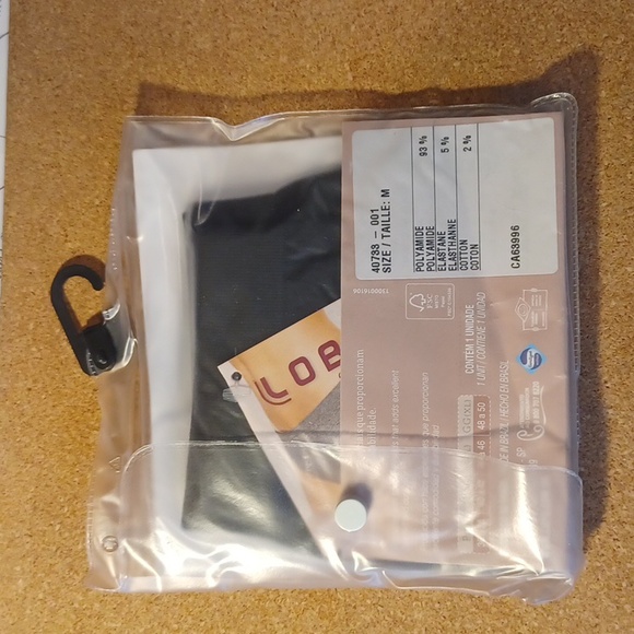 NEW! M Air Textured Yarn Panties - reduces friction points - Black 4692 - Picture 5 of 5